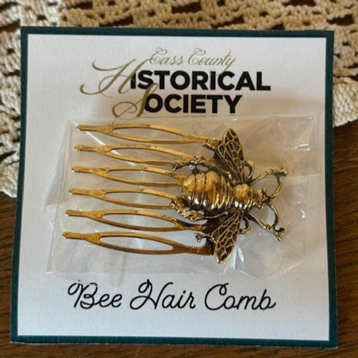Museum Theme Bee Hair Comb